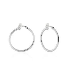 Histoire d'Or Créoles Maxa Argent Blanc* Boucles D'Oreilles|Boucles D'Oreilles Fantaisie