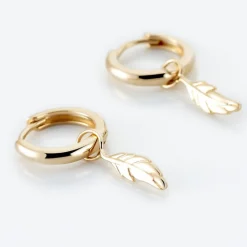 Histoire d'Or Créoles Meira Plaqué Or Jaune* Boucles D'Oreilles|Boucles D'Oreilles Fantaisie