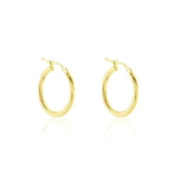 Histoire d'Or Créoles Merraine Or Jaune* Boucles D'Oreilles|Boucles D'Oreilles Créoles