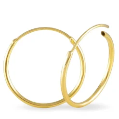 Histoire d'Or Créoles Muses Or Jaune* Boucles D'Oreilles|Boucles D'Oreilles Créoles