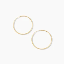 Histoire d'Or Créoles Muses Or Jaune* Boucles D'Oreilles|Boucles D'Oreilles Créoles