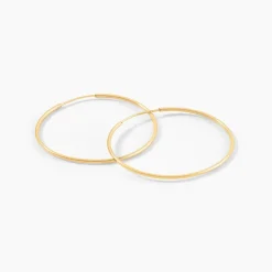 Histoire d'Or Créoles Muses Or Jaune* Boucles D'Oreilles|Boucles D'Oreilles Créoles