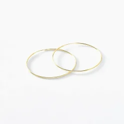 Histoire d'Or Créoles Muses Or Jaune* Boucles D'Oreilles|Boucles D'Oreilles Créoles