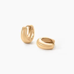 Histoire d'Or Créoles Nyssa Plaqué Or Jaune