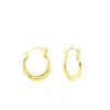 Histoire d'Or Créoles Or Jaune Anaitz* Boucles D'Oreilles|Boucles D'Oreilles Créoles