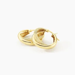 Histoire d'Or Créoles Orthys Or Jaune* Boucles D'Oreilles|Boucles D'Oreilles Créoles