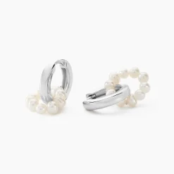 Histoire d'Or Créoles Perlissima* Boucles D'Oreilles|Boucles D'Oreilles Fantaisie