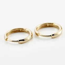 Histoire d'Or Créoles Plaqué Or Eva* Boucles D'Oreilles|Boucles D'Oreilles Fantaisie