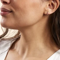 Best Histoire d'Or Créoles Plaqué Or Jaune Piha Oxydes De Zirconium plaqué or jaune oxyde rose