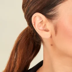 Sale Histoire d'Or Créoles Ra Or Jaune Diamnt Synthétique