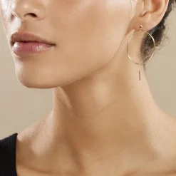 Histoire d'Or Créoles Roxana Cercles Ajourés Or Jaune* Boucles D'Oreilles|Boucles D'Oreilles Créoles