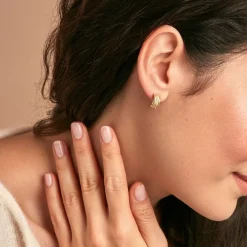 Histoire d'Or Créoles Savania Or Jaune* Boucles D'Oreilles|Boucles D'Oreilles Créoles