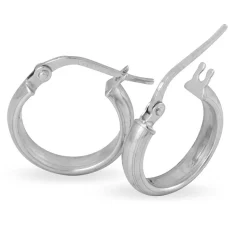 Hot Histoire d'Or Créoles Shalana Or Blanc