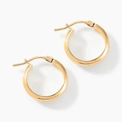 Histoire d'Or Créoles Shalana Or Jaune* Boucles D'Oreilles|Boucles D'Oreilles Créoles