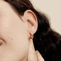 Histoire d'Or Créoles Shalana Or Jaune* Boucles D'Oreilles|Boucles D'Oreilles Créoles