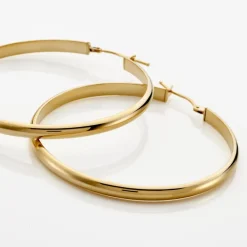 Histoire d'Or Créoles Shalana Or Jaune* Boucles D'Oreilles|Boucles D'Oreilles Créoles