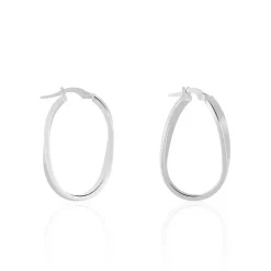 Online Histoire d'Or Créoles Silla or blanc