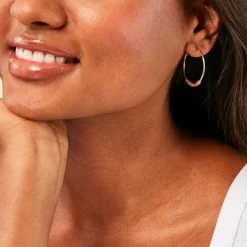 New Histoire d'Or Créoles Spiro Or Jaune