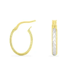 Histoire d'Or Créoles Sterala Or Jaune Strass* Boucles D'Oreilles|Boucles D'Oreilles Créoles