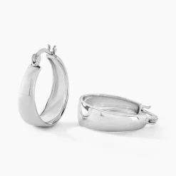 Histoire d'Or Créoles Suliac Argent Blanc* Boucles D'Oreilles|Boucles D'Oreilles Fantaisie