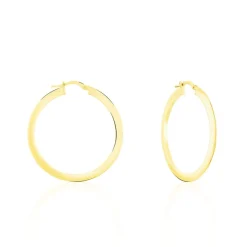 Hot Histoire d'Or Créoles Suzana Or Jaune