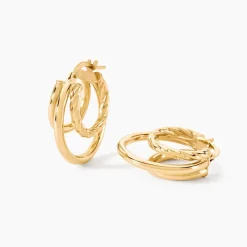 Outlet Histoire d'Or Créoles Takumi Or Jaune