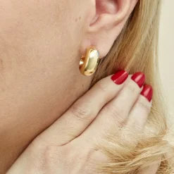 Histoire d'Or Créoles Telly Or Jaune* Boucles D'Oreilles|Boucles D'Oreilles Créoles