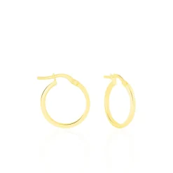 Histoire d'Or Créoles Thyrza Or Jaune* Boucles D'Oreilles|Boucles D'Oreilles Créoles