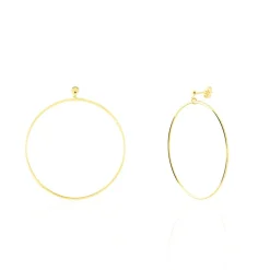 Online Histoire d'Or Créoles Tia Flexible Geometrique Or Jaune