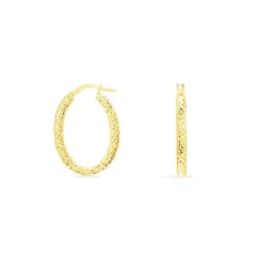 Histoire d'Or Créoles Udara Or Jaune* Boucles D'Oreilles|Boucles D'Oreilles Créoles