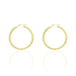 Clearance Histoire d'Or Créoles Udara Or Jaune