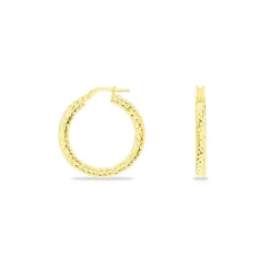 Histoire d'Or Créoles Udara Or Jaune* Boucles D'Oreilles|Boucles D'Oreilles Créoles