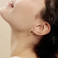 Histoire d'Or Créoles Ulrica Or Jaune* Boucles D'Oreilles|Boucles D'Oreilles Créoles