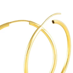 New Histoire d'Or Créoles Valencina or jaune