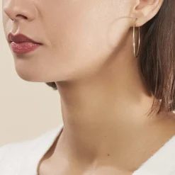 New Histoire d'Or Créoles Valencina or jaune