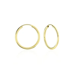 Hot Histoire d'Or Créoles Valencina or jaune