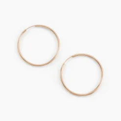 Histoire d'Or Créoles Valencina Or Rose* Boucles D'Oreilles|Boucles D'Oreilles Créoles