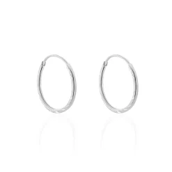 Sale Histoire d'Or Créoles Valerina or blanc