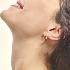 Clearance Histoire d'Or Créoles Vickie Or Jaune