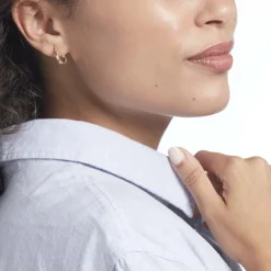 Histoire d'Or Créoles Xanthia Or Jaune* Boucles D'Oreilles|Boucles D'Oreilles Créoles