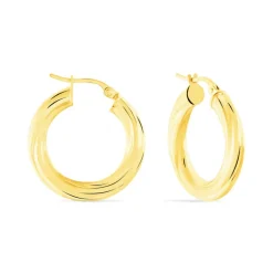 Histoire d'Or Créoles Yori Or Jaune* Boucles D'Oreilles|Boucles D'Oreilles Créoles