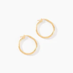 New Histoire d'Or Créoles Youri Or Jaune