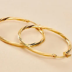 Sale Histoire d'Or Créoles Youri Or Jaune