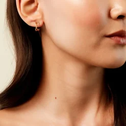 Histoire d'Or Créoles Zya Plaqué Or Jaune* Boucles D'Oreilles|Boucles D'Oreilles Fantaisie