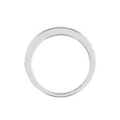 Histoire d'Or Demi Alliance Juliette Platine Blanc Diamant