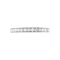 Histoire d'Or Demi Alliance Juliette Platine Blanc Diamant* Bagues