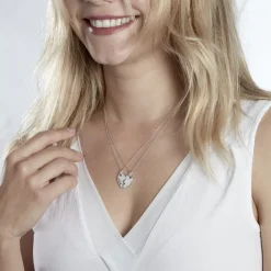 Histoire d'Or Duo De Colliers Argenc Caoimhe Oxyde* Colliers|Colliers