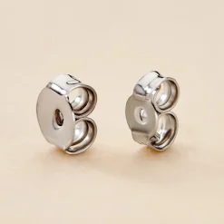 Histoire d'Or Fermoir Papillon Boucle D'oreille Or Blanc* Produits De Soin Et Accessoires