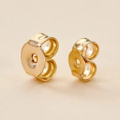 Best Histoire d'Or Fermoir Papillon Boucle D'oreille Or Jaune