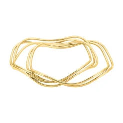 Histoire d'Or Jonc Gold Aura Acier Jaune* Bracelets|Bracelets Fantaisie